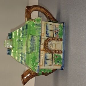 Small Whimsical Teapot Vintage Cottagecore Made In Occupied Japan